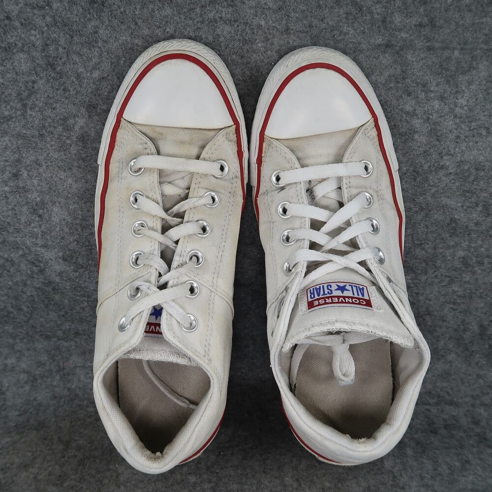 Converse Shoes Womens 9.5 Casual Sneakers Madison All Star Lace Up Canvas White - Picture 9 of 13